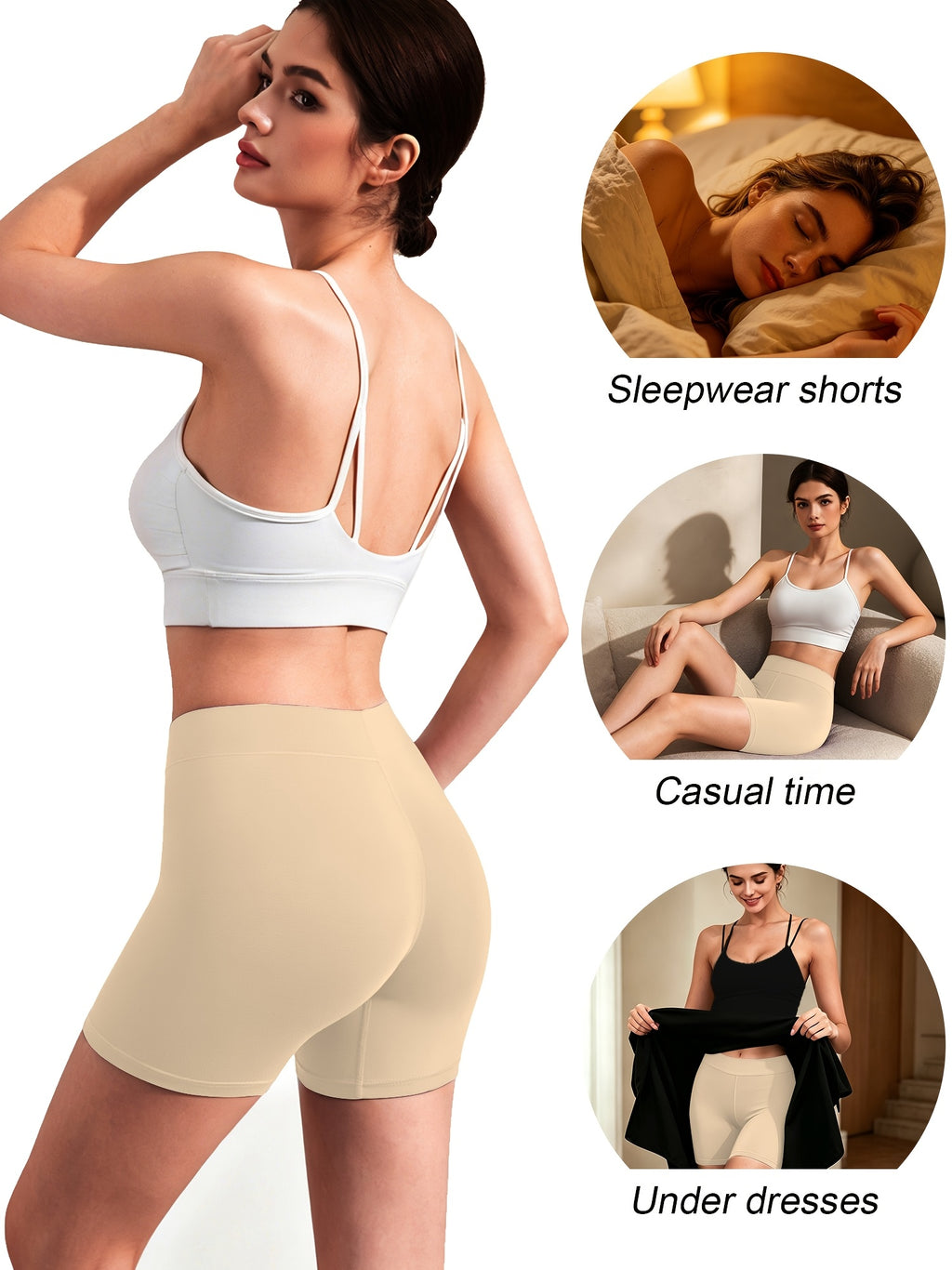 Culotte grande taille, tombé fluide, autre coloris