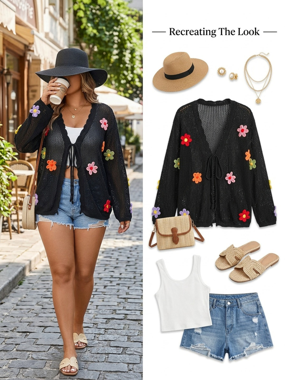 Cardigan grande taille, coupe oversize, tombé fluide, porté de face
