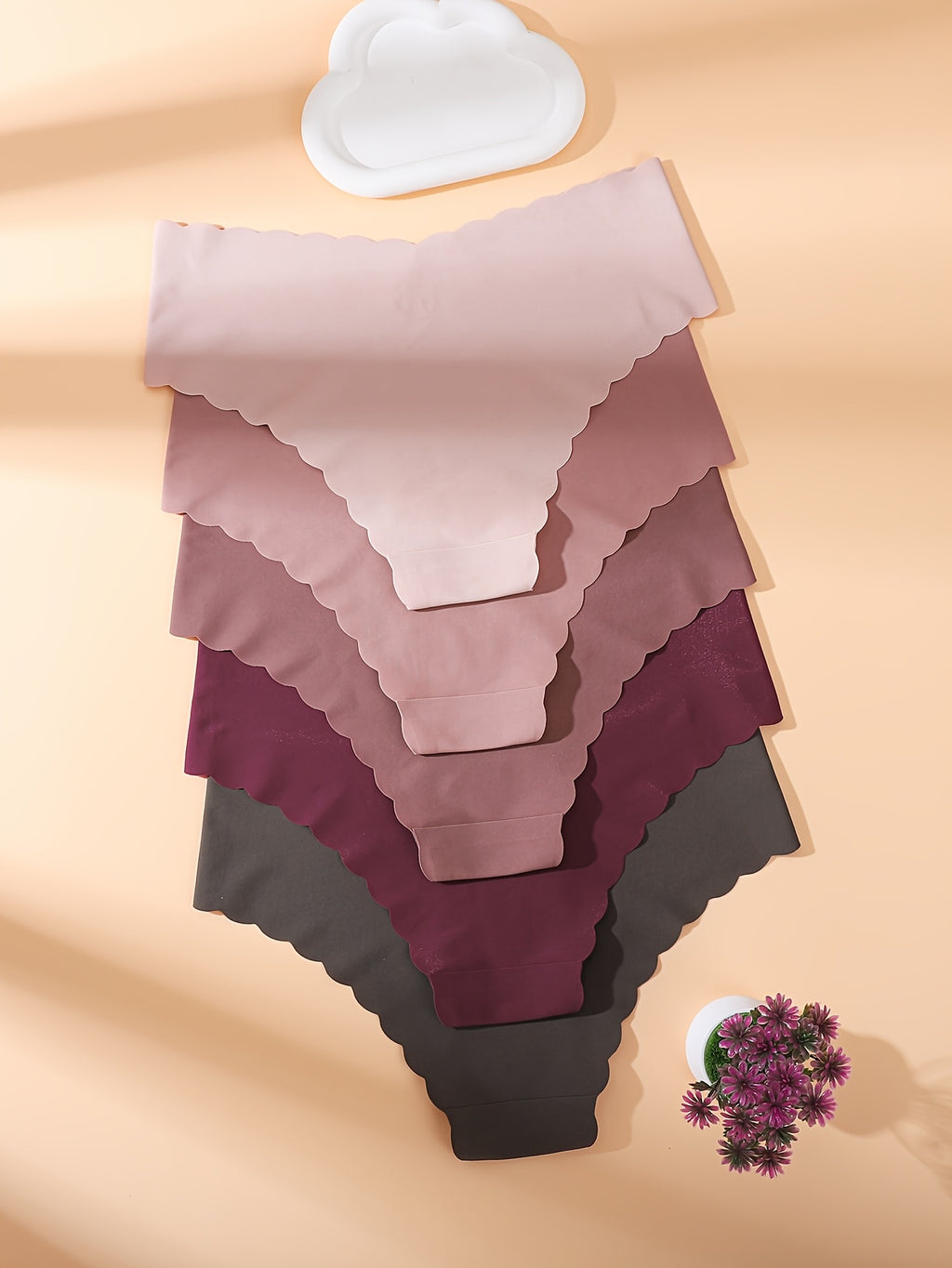 Culotte grande taille, allure élégante, vu de dos