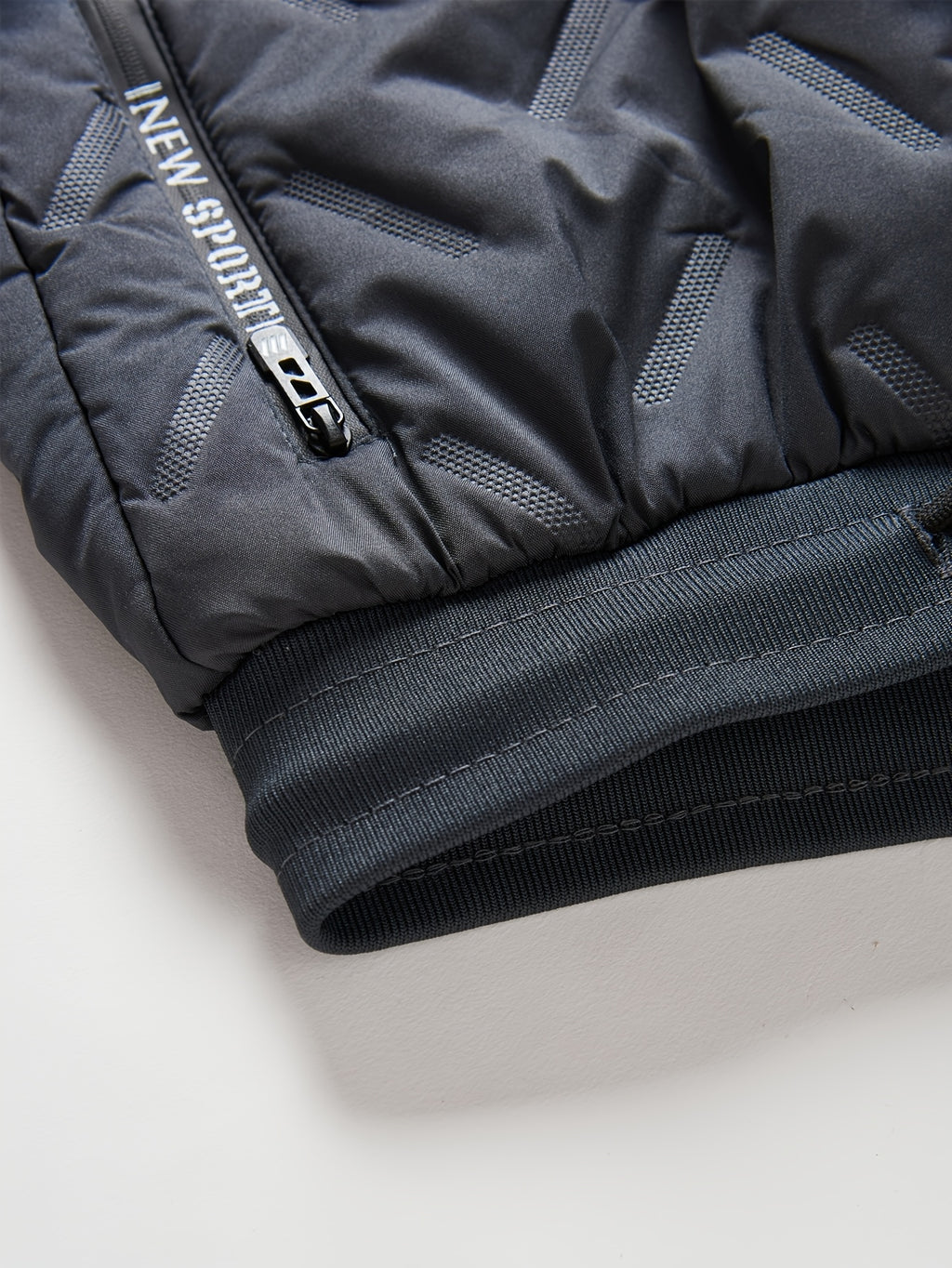 Pantalon de sport grande taille — Matelassé doublé sherpa d'hiver