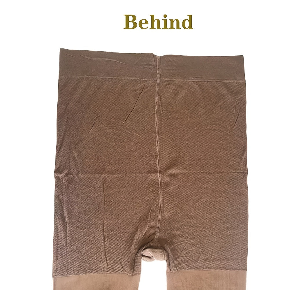 Collant grande taille — Effet gainant et allure élégante, détail du col