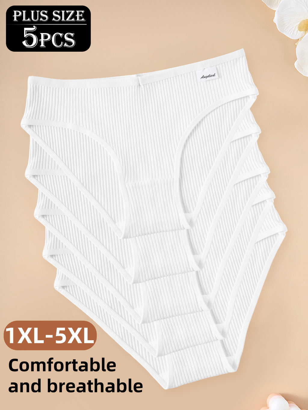 Ensemble grande taille, toucher naturel, vu de dos