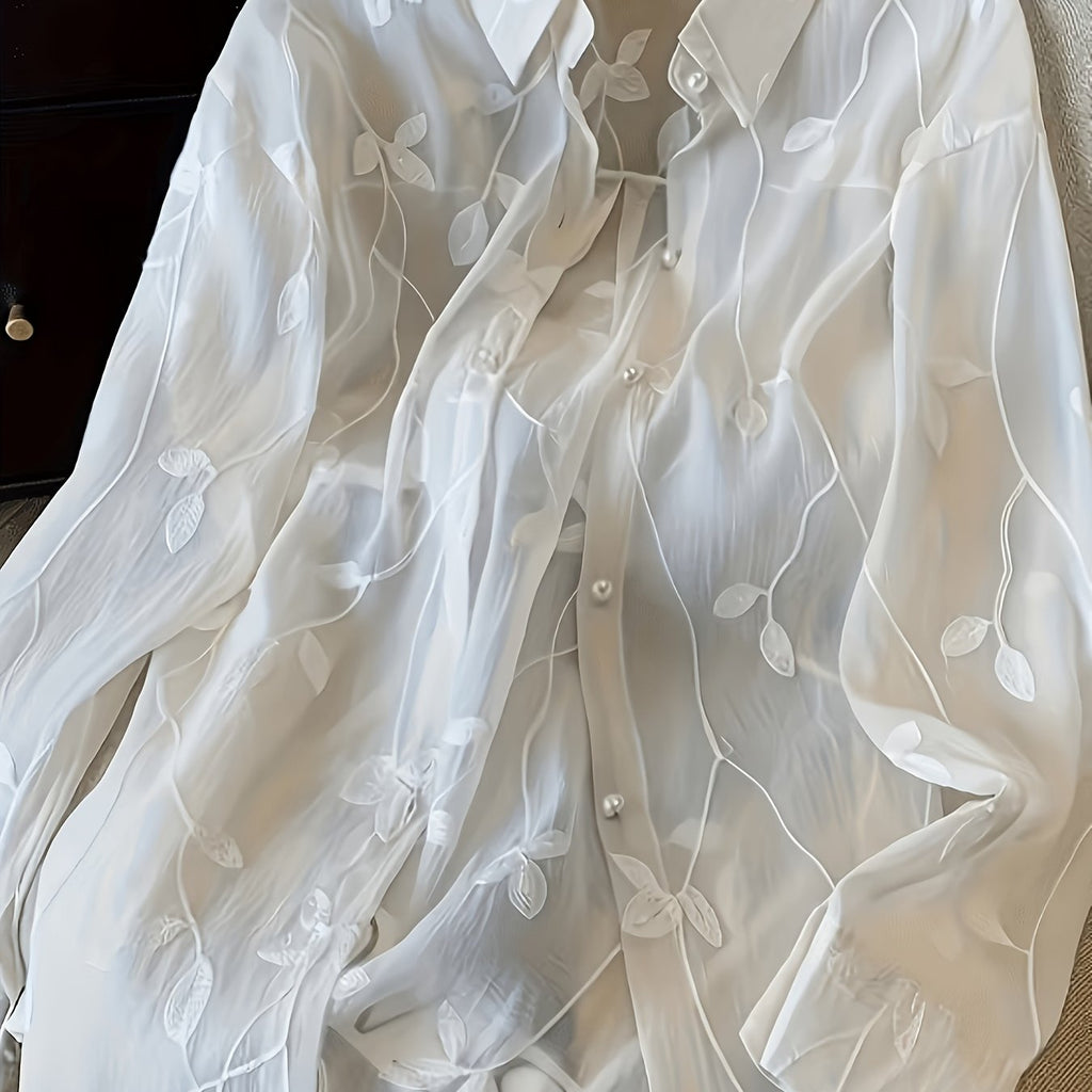 Cardigan grande taille, coupe oversize — matière : polyester