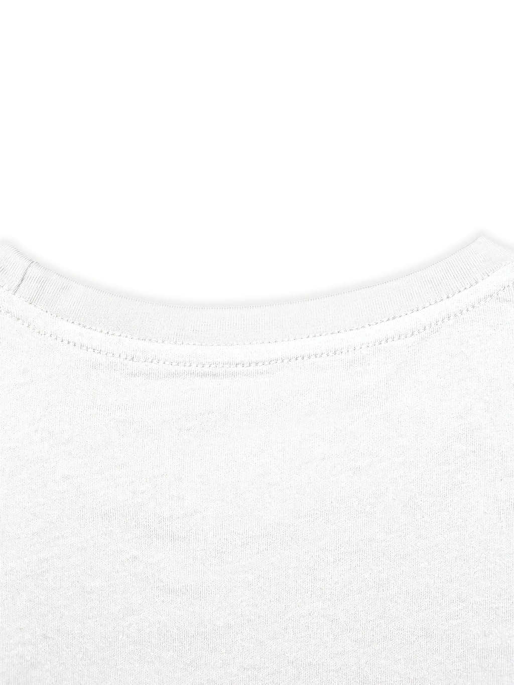 T-shirt grande taille, coupe oversize, manches courtes, vu de dos