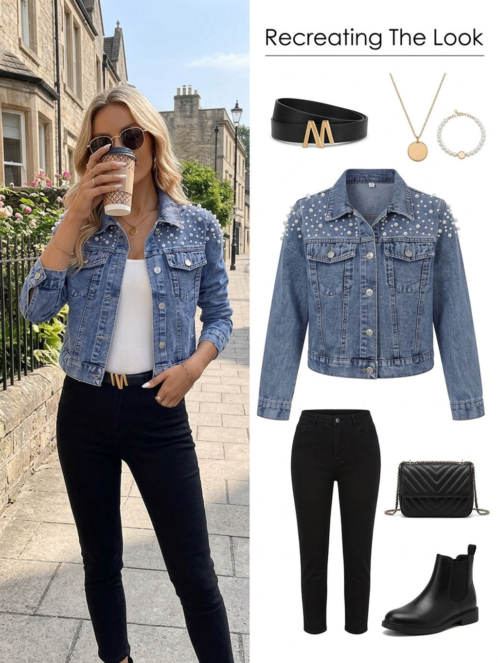 Veste grande taille, col à revers, boutonnage, manches courtes, détail du tissu