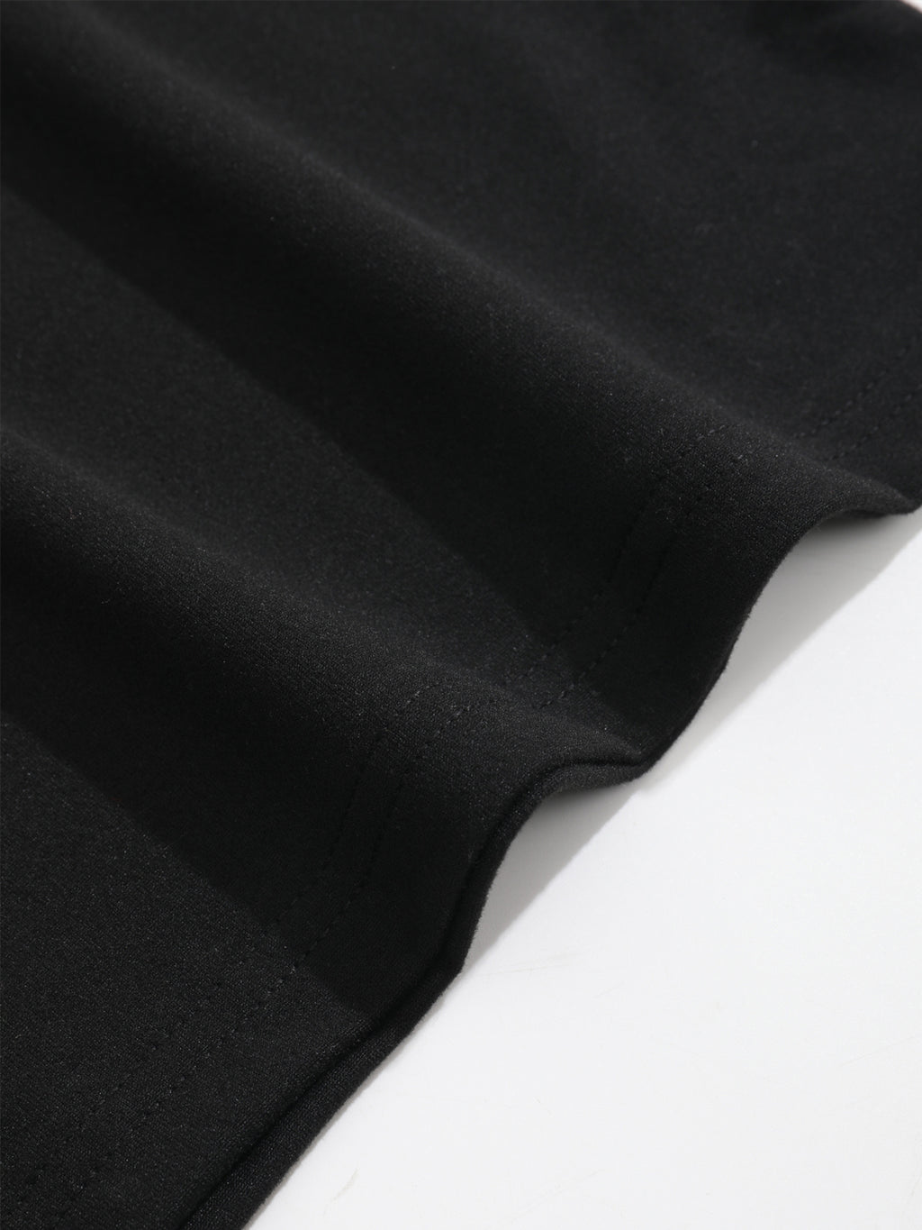 Top grande taille, coupe ample, manches longues, mise en situation
