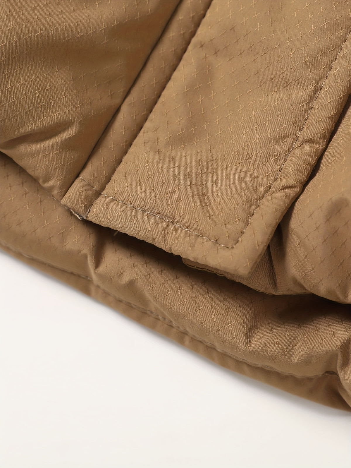 Manteau grande taille, fermeture zippée, chaleur d'hiver, matelassé, autre coloris