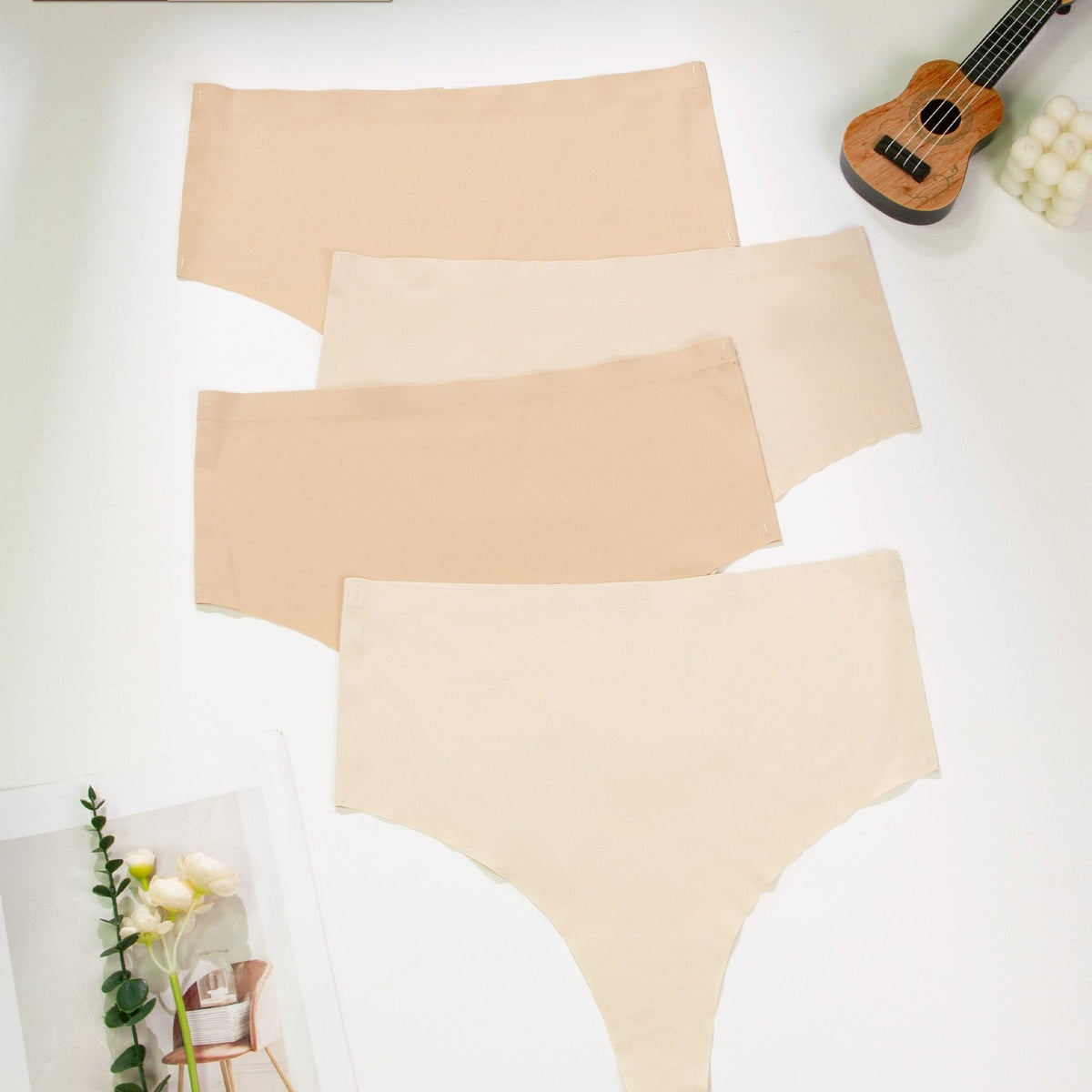 Culotte grande taille, ligne affirmée — matière : polyamide Image