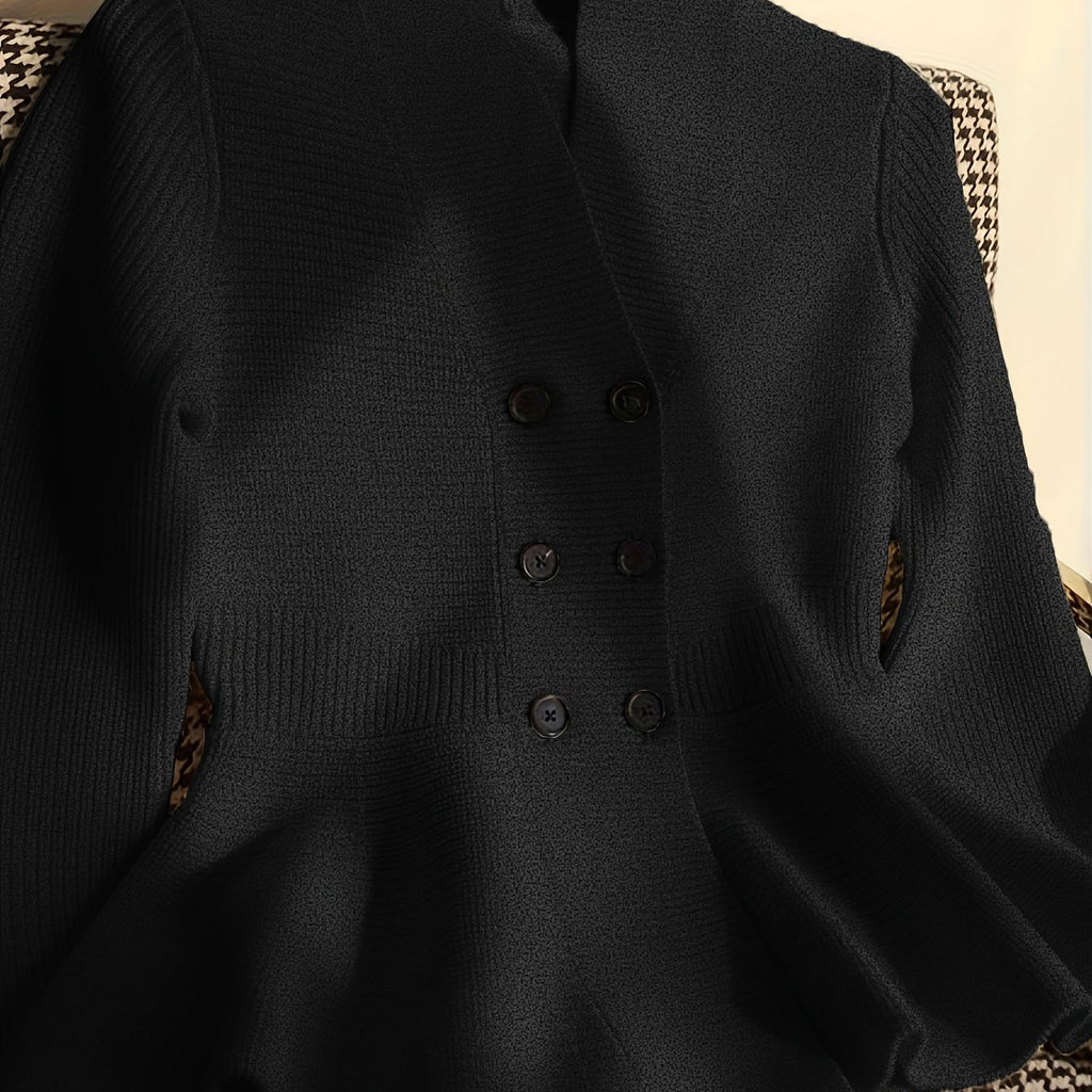 Cardigan grande taille, coupe ample, col V, tombé fluide — composition : 75% Viscose, 25% Polyester
