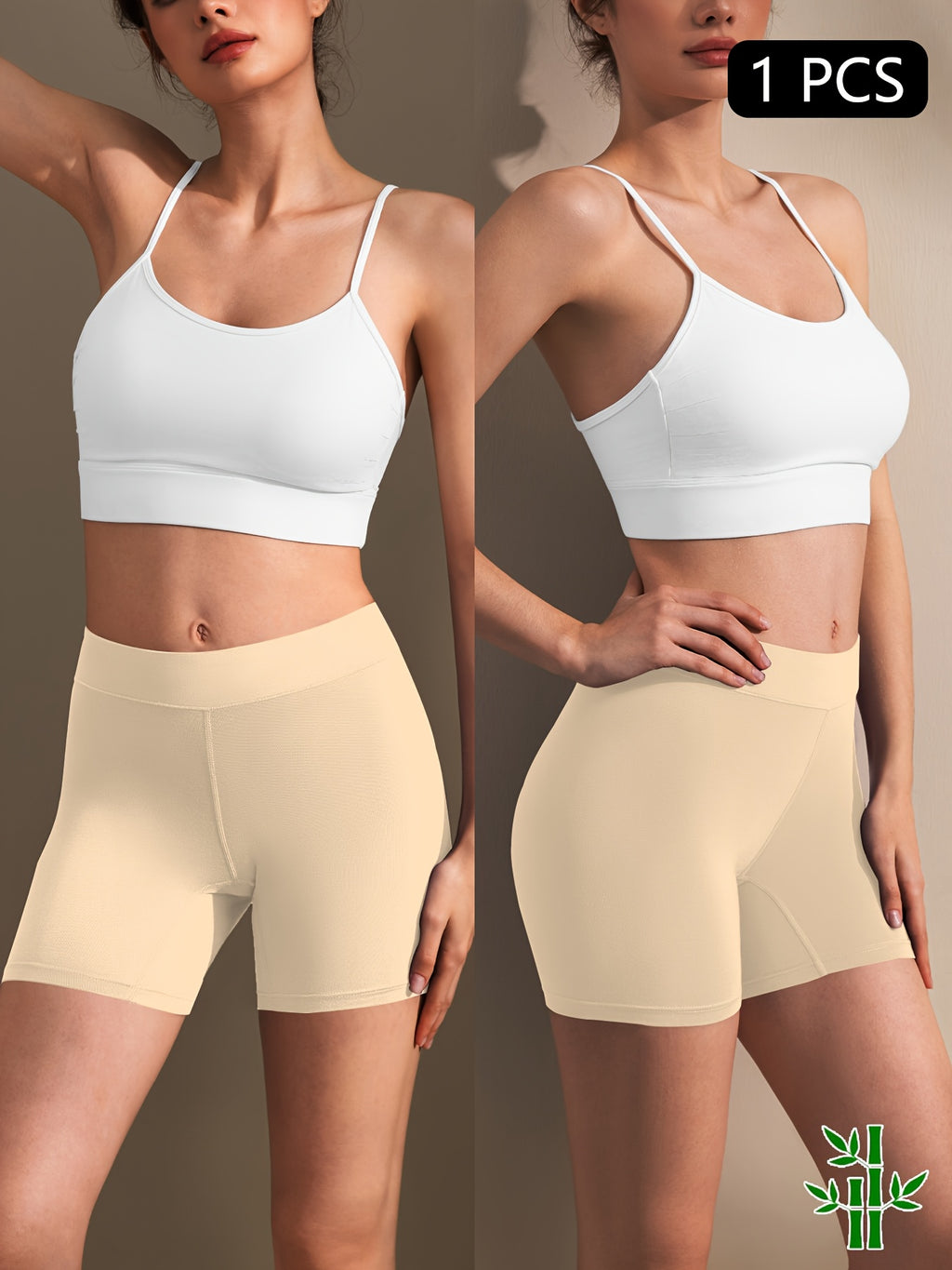 Culotte grande taille, tombé fluide, vue de profil