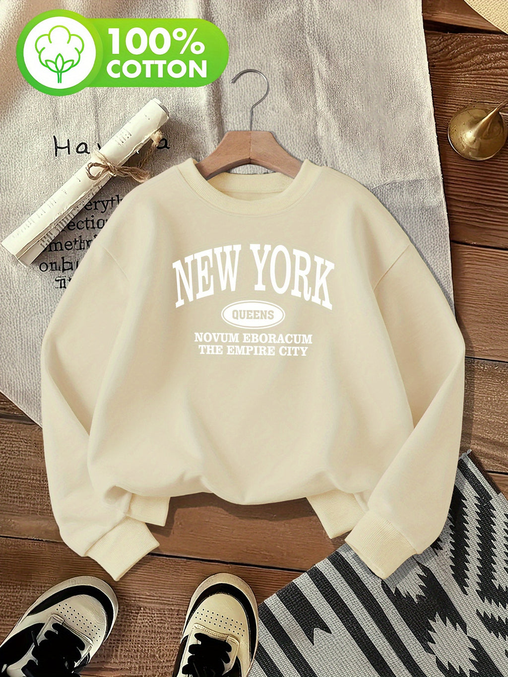 Pull grande taille, col rond, toucher naturel, chaleur d'hiver, visuel produit