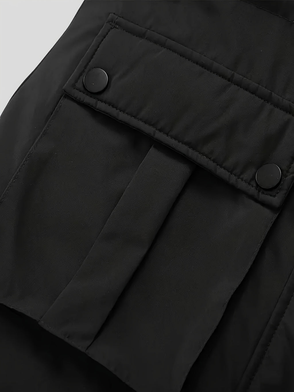 Manteau grande taille, coupe ample, manches longues, chaleur d'hiver, porté de face