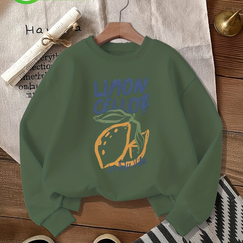 Sweat grande taille, col rond, capuche, toucher naturel — matière : coton