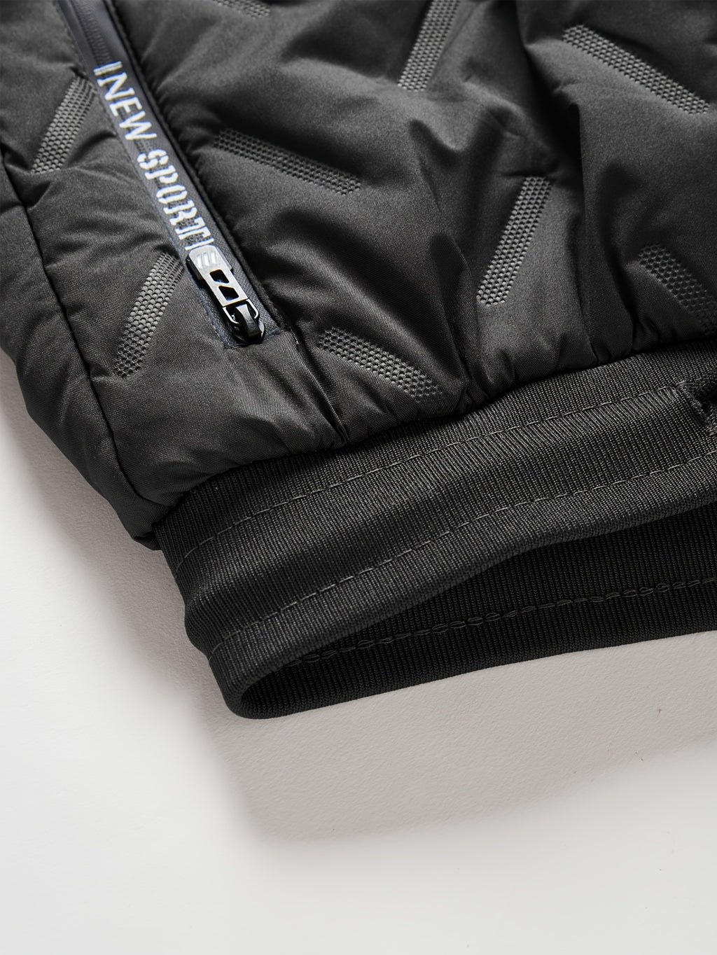 Pantalon de sport grande taille — Matelassé doublé sherpa d'hiver