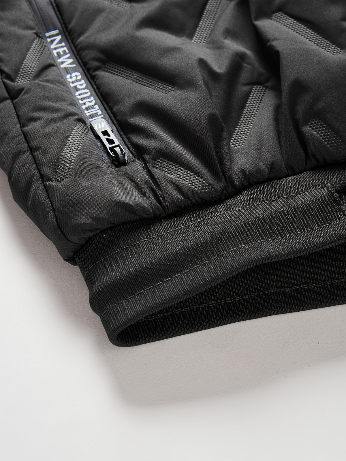 Pantalon de sport grande taille — Matelassé doublé sherpa d'hiver