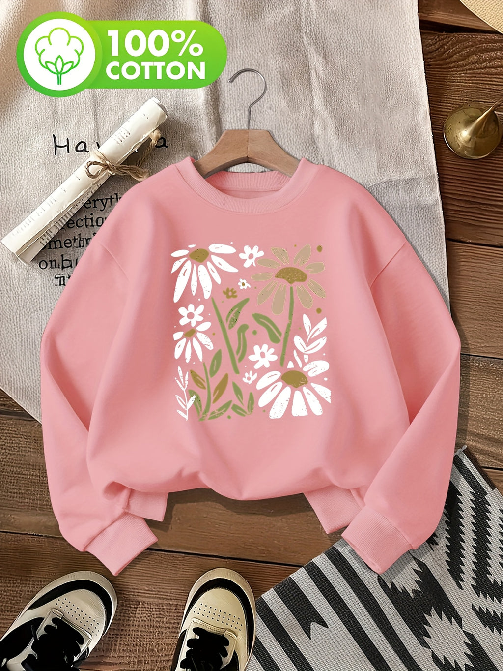 Pull grande taille, col rond, toucher naturel, chaleur d'hiver, visuel produit
