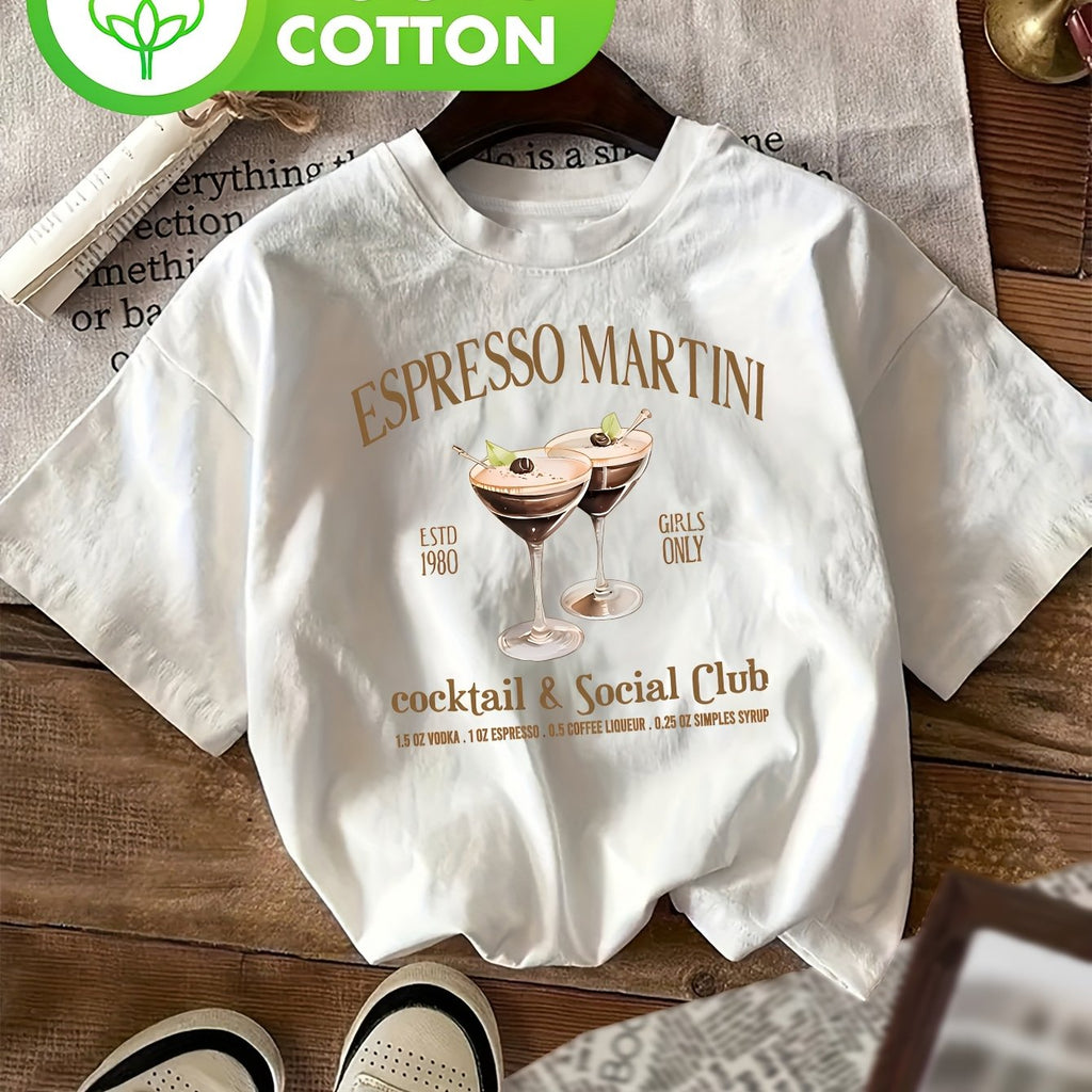 T-shirt grande taille, col rond, manches courtes, toucher naturel — composition : 100% Coton