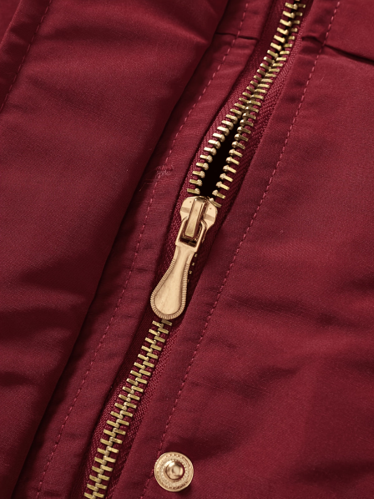 Veste grande taille, coupe oversize, longueur midi, cordon de serrage, mise en situation