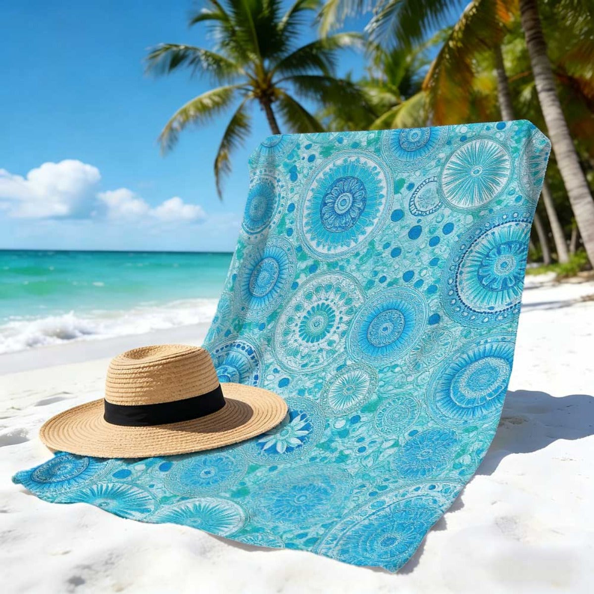 Maillot de bain grande taille à imprimé fleuri, imprimé floral Image