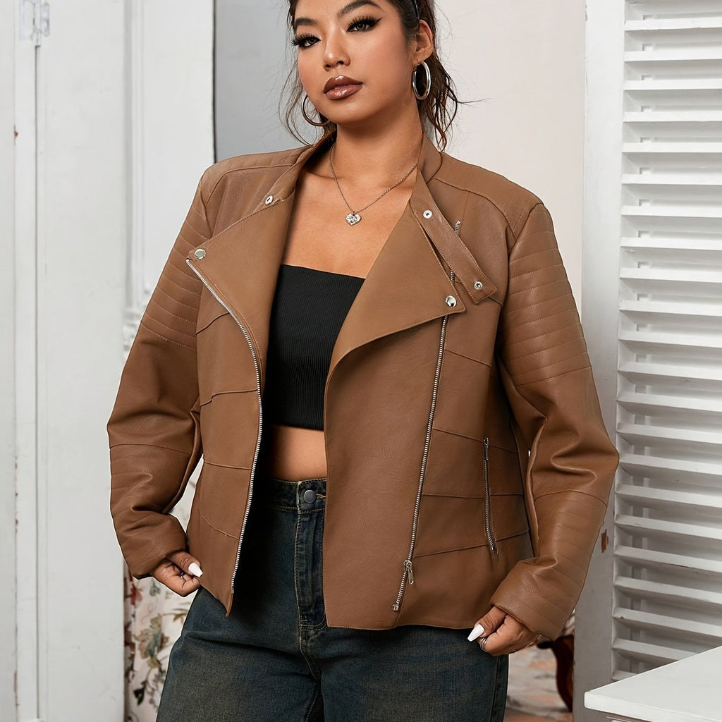 Veste grande taille, tissu opaque