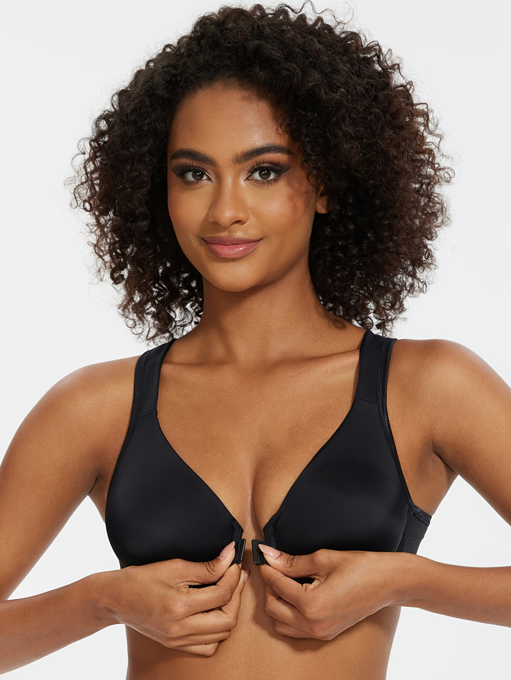 Soutien-gorge grande taille, croisillon de mesh dans le dos