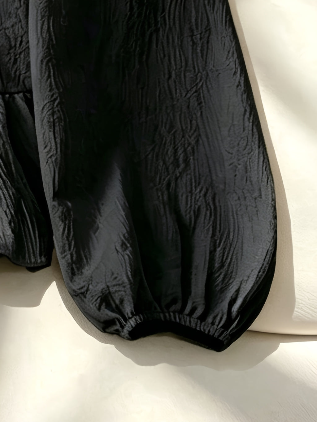 Chemise grande taille, coupe évasée, porté de face