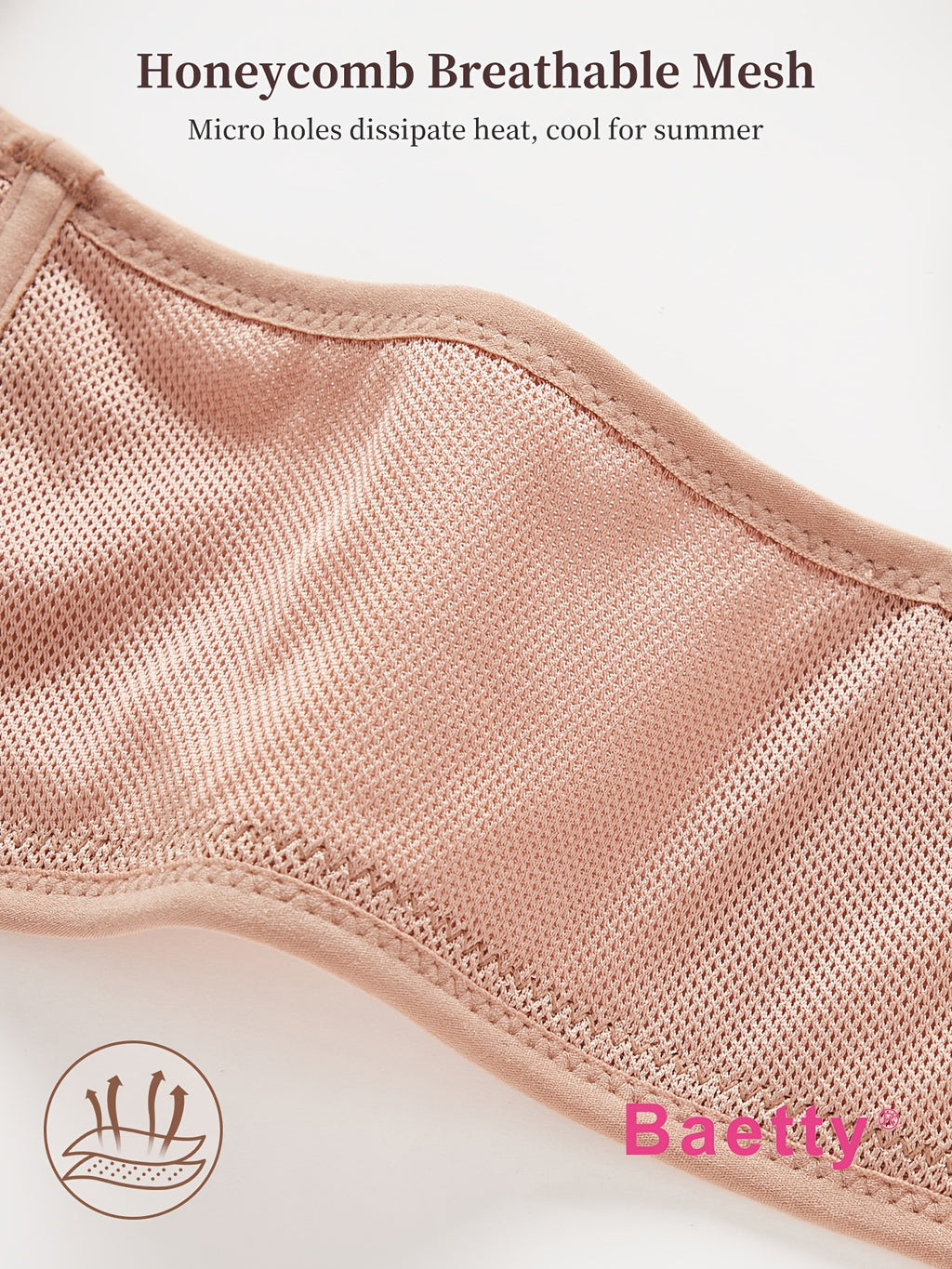 Soutien-gorge grande taille — Alvéoles ajourées au bonnet
