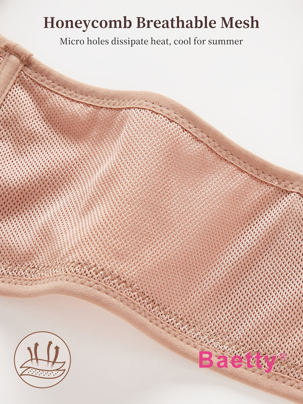 Soutien-gorge grande taille — Alvéoles ajourées au bonnet