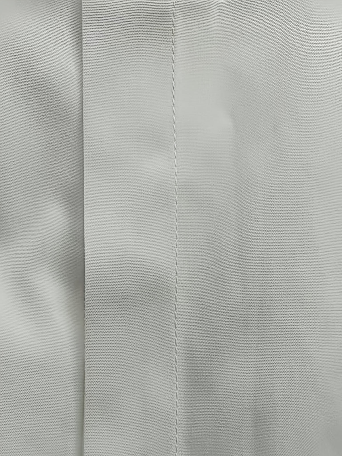 Chemise grande taille, col montant, volants, tissu opaque