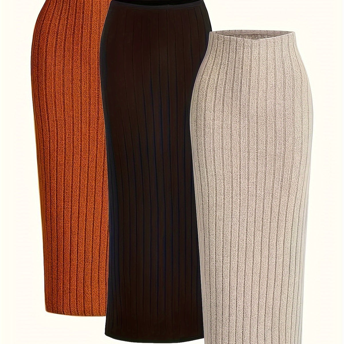 Ensemble grande taille, allure élégante — matière : polyester
