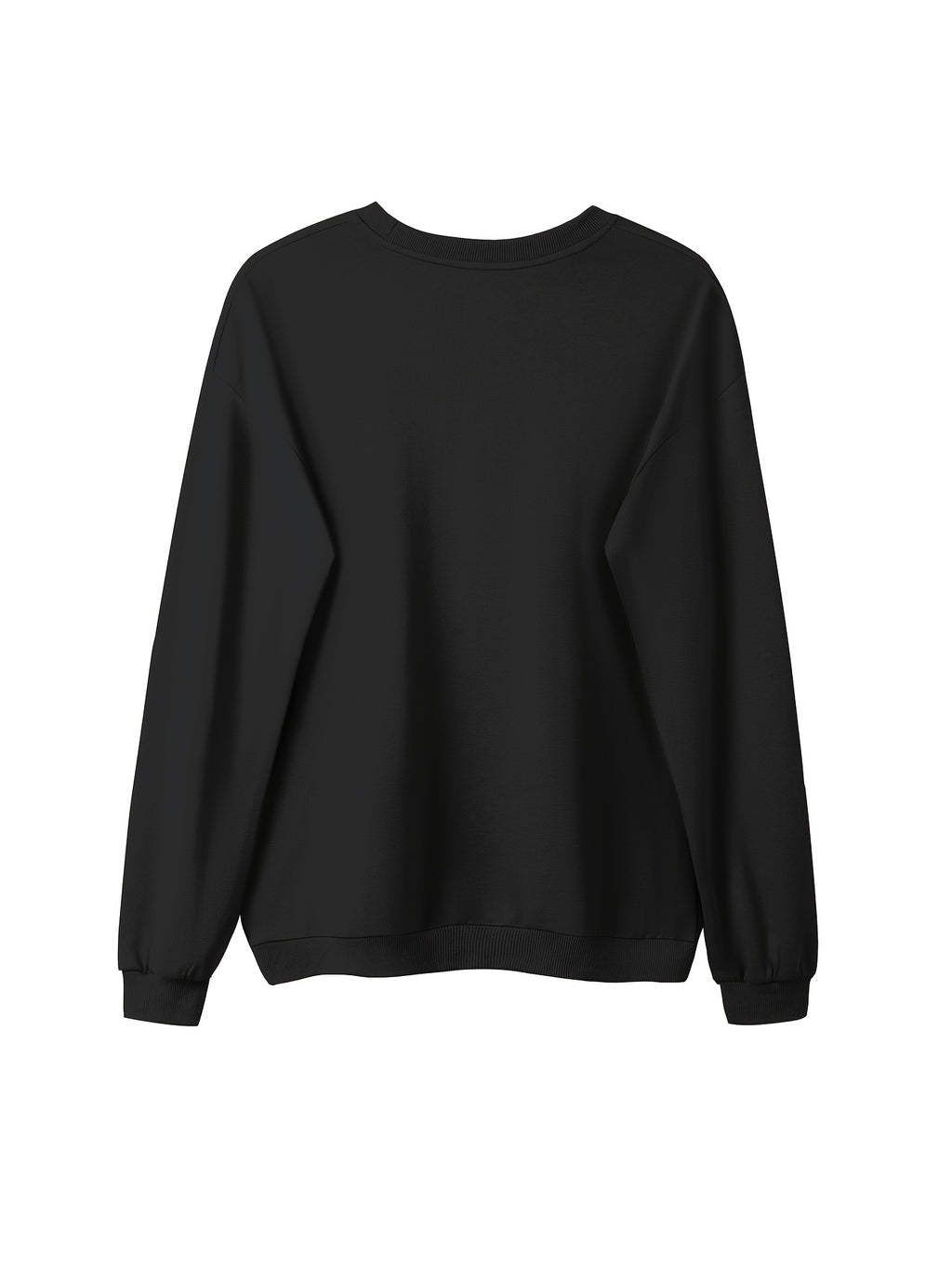 Pull grande taille, col rond, toucher naturel, chaleur d'hiver, porté de face