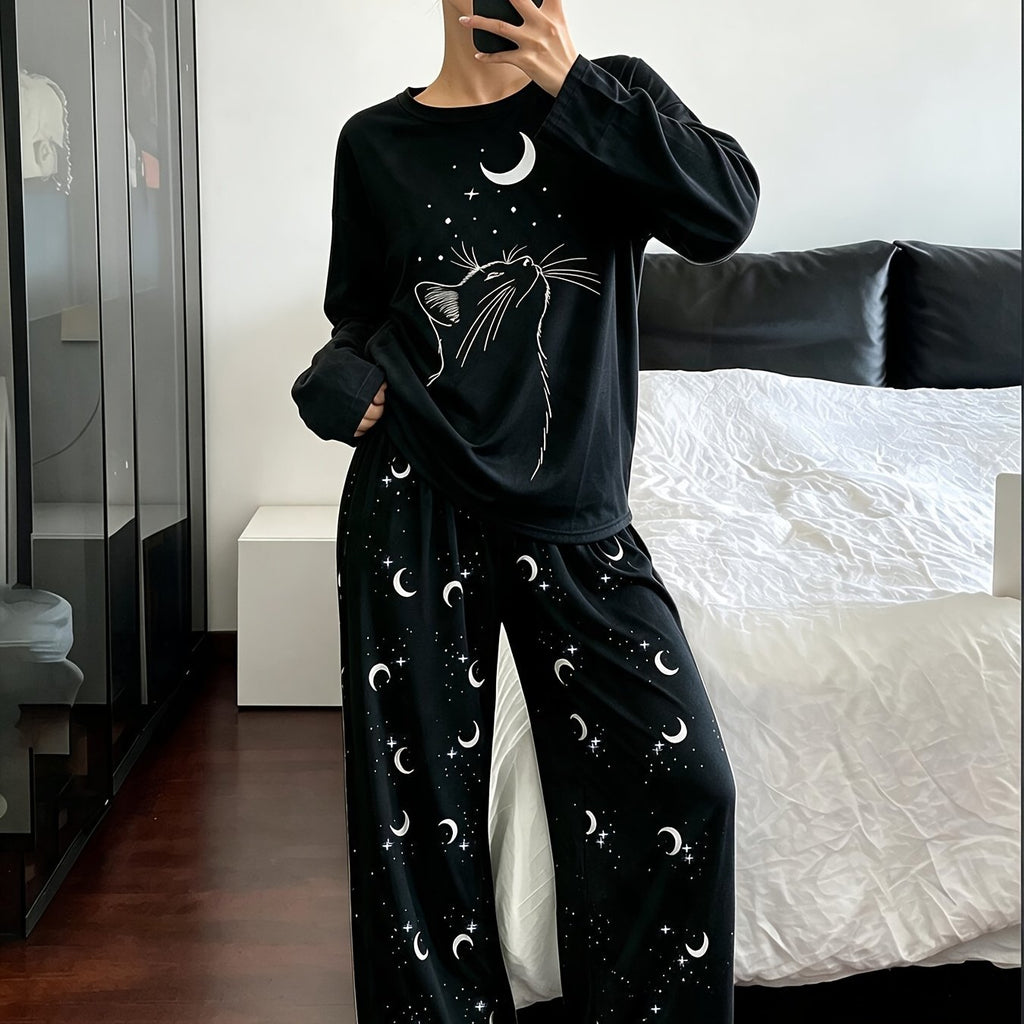 Pyjama grande taille, esprit décontracté