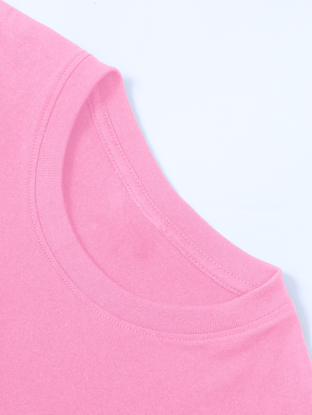 Top grande taille à imprimé géométrique, manches courtes, toucher naturel, visuel produit
