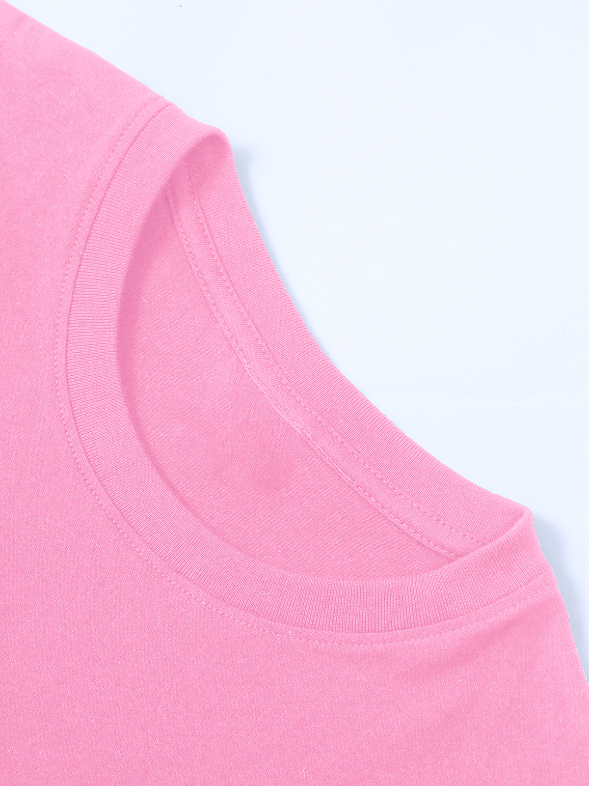 Top grande taille à imprimé géométrique, manches courtes, toucher naturel, visuel produit