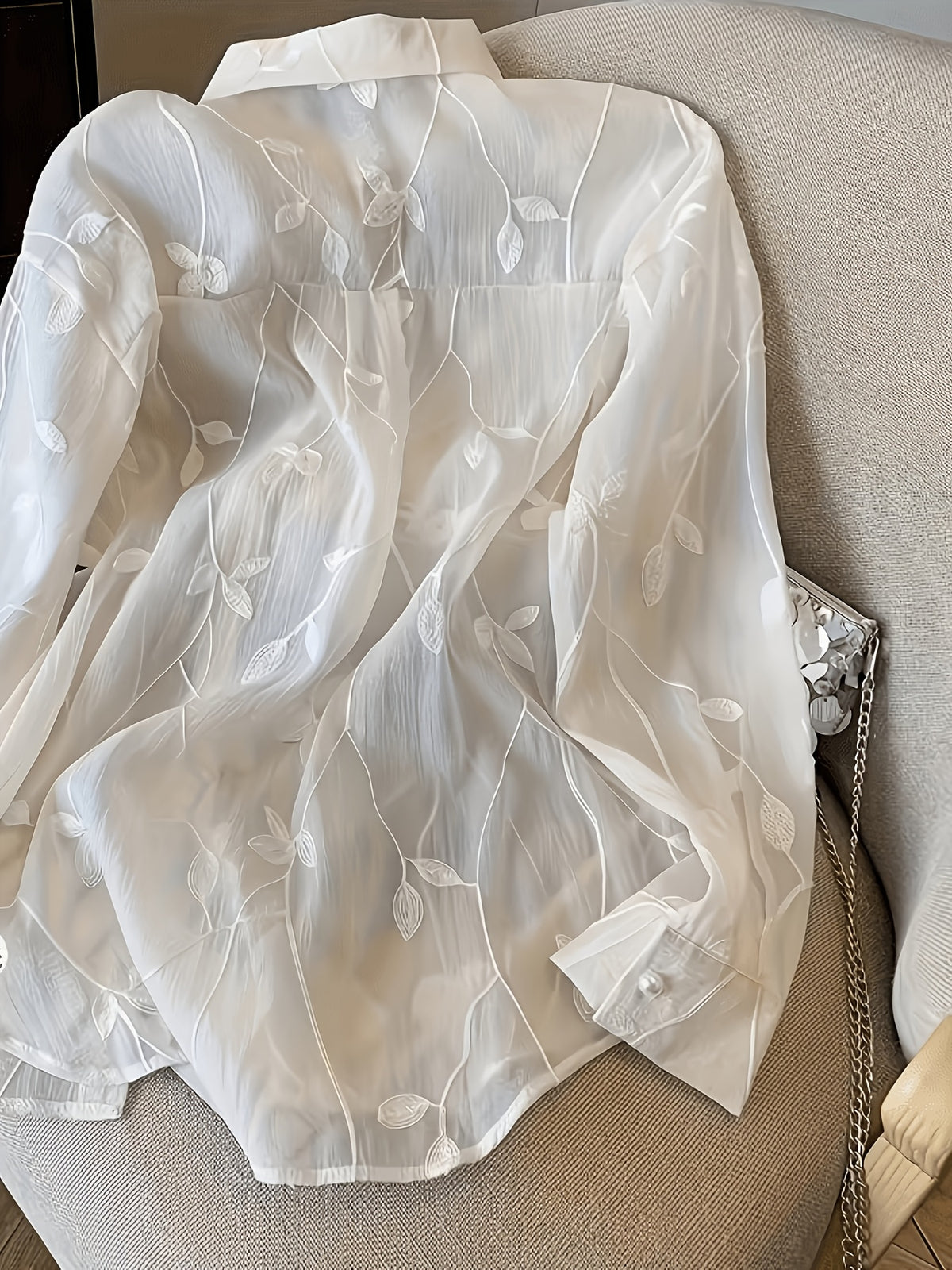 Cardigan grande taille, coupe oversize — composition : 100% Polyester