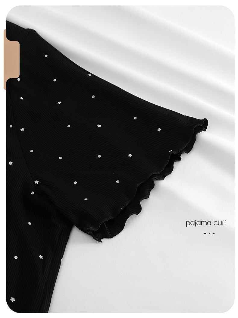 Pyjama grande taille, manches courtes, tombé fluide, tissu léger, autre coloris