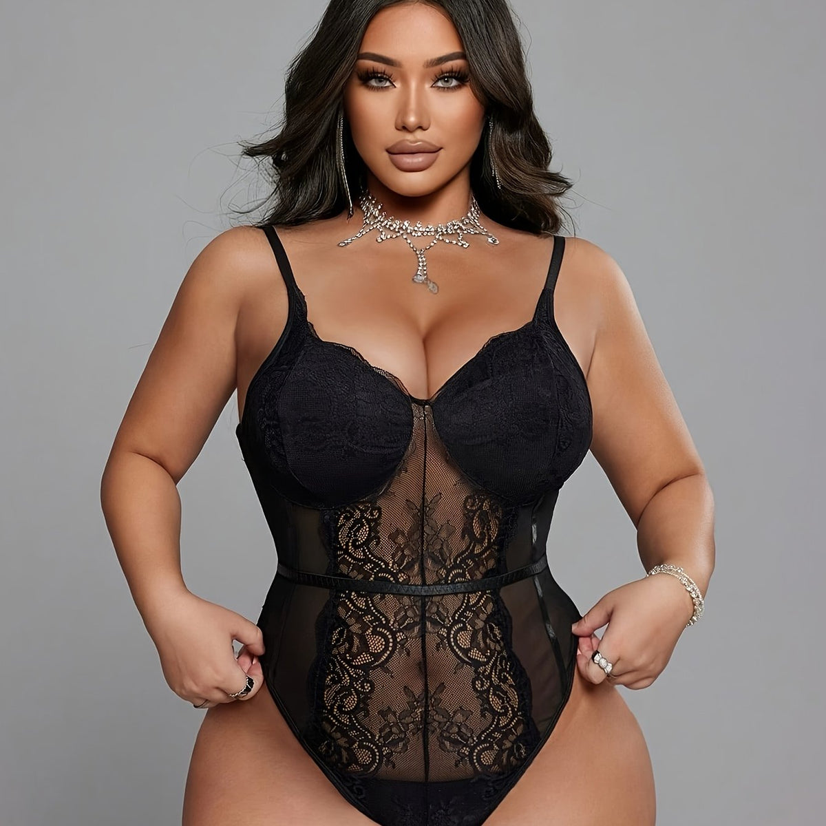 Body gainant grande taille — matière : polyester Image