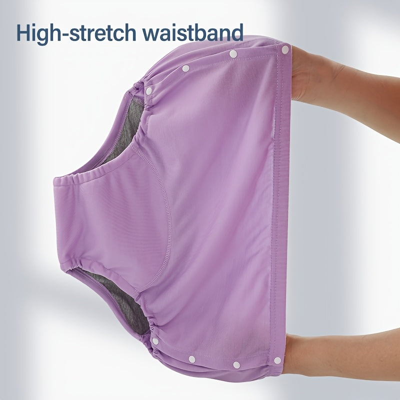 Sous-vêtement absorbant grande taille, tissu épais, mise en situation