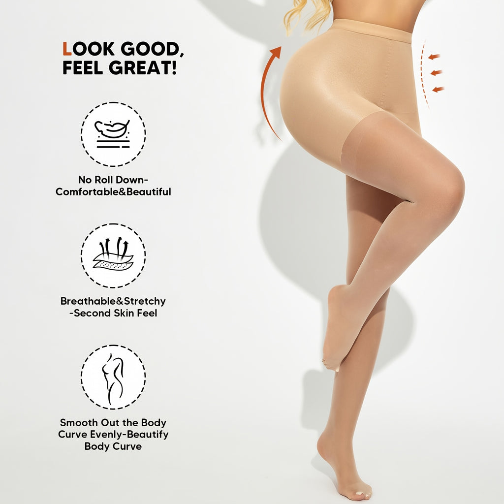 Collant grande taille — Forte élasticité — matière : polyamide