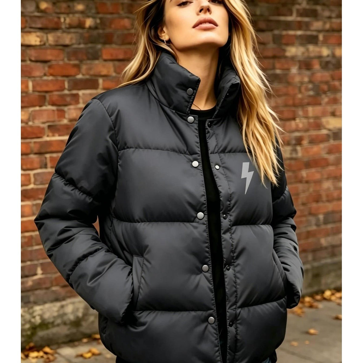 Manteau grande taille, chaleur d'hiver, coupe-vent, détail du col