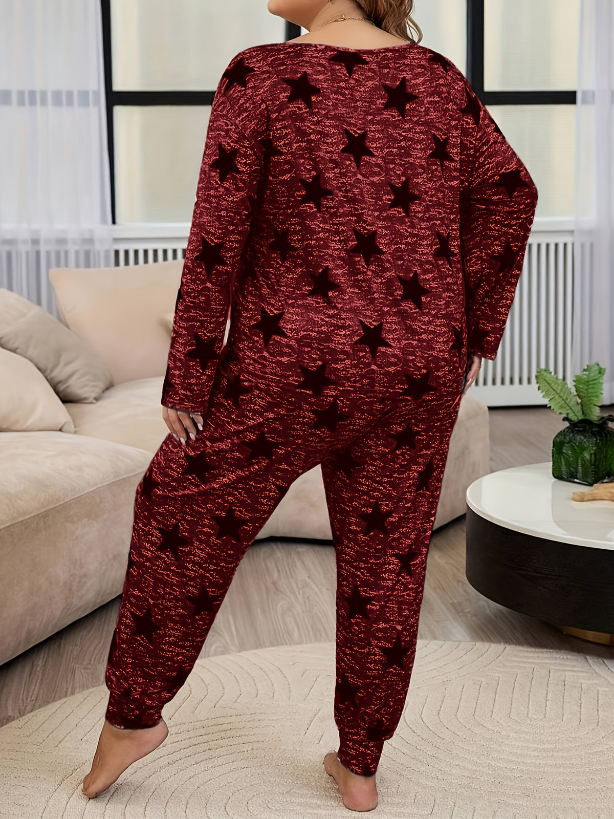 Ensemble grande taille, coupe ample, allure élégante, autre coloris