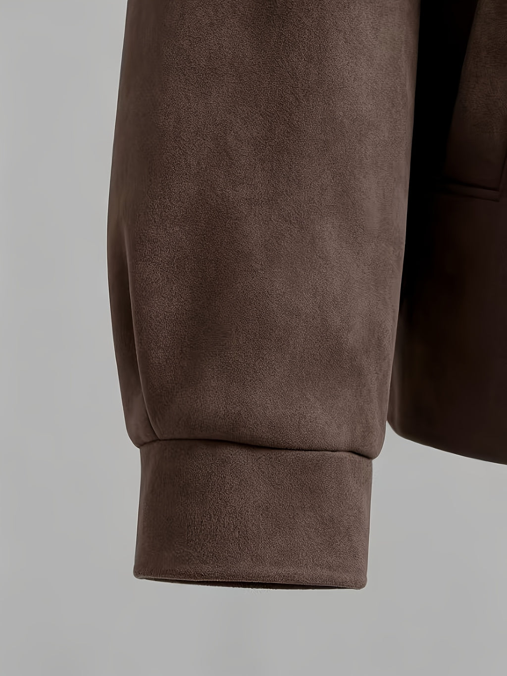 Veste grande taille, fermeture zippée, manches longues, chaleur d'hiver, tissu opaque