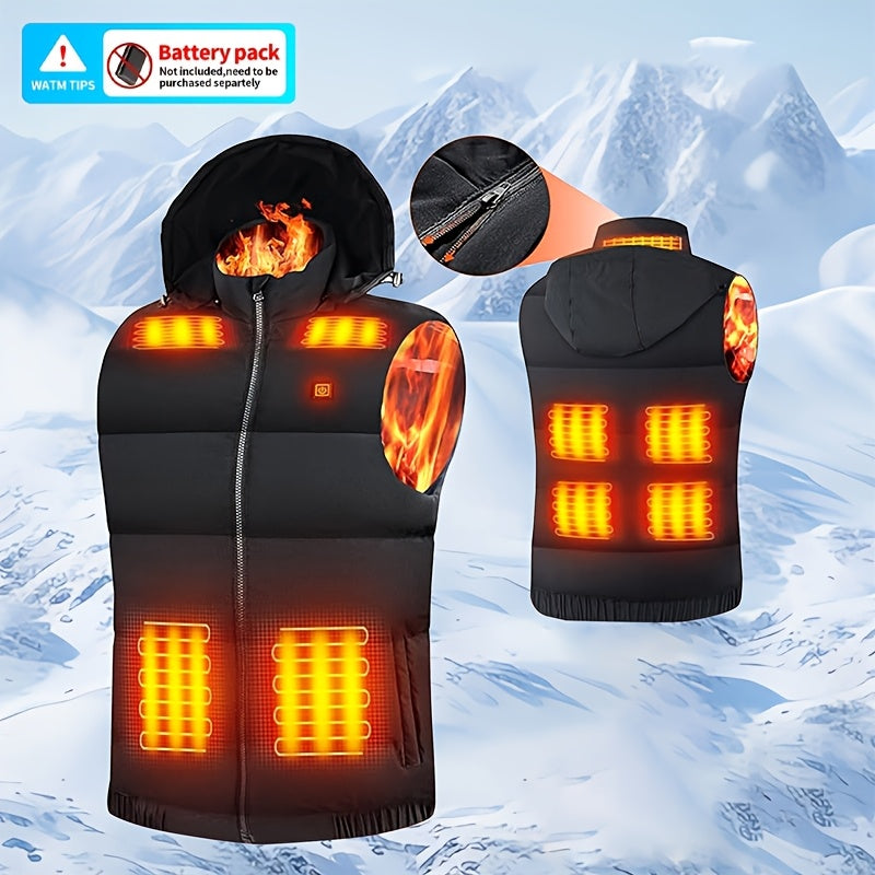 Gilet chauffant grande taille