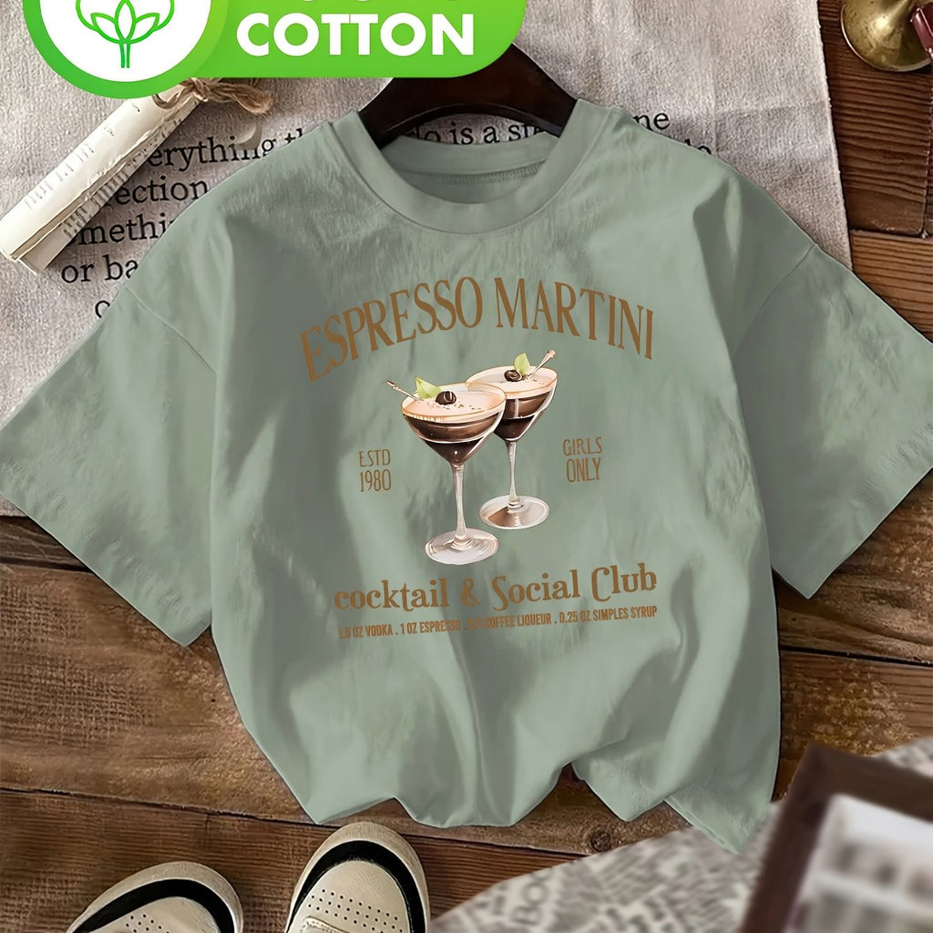 T-shirt grande taille, col rond, manches courtes, toucher naturel, détail du tissu
