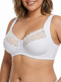 Soutien-gorge grande taille — Ailes hautes et haut ajouré