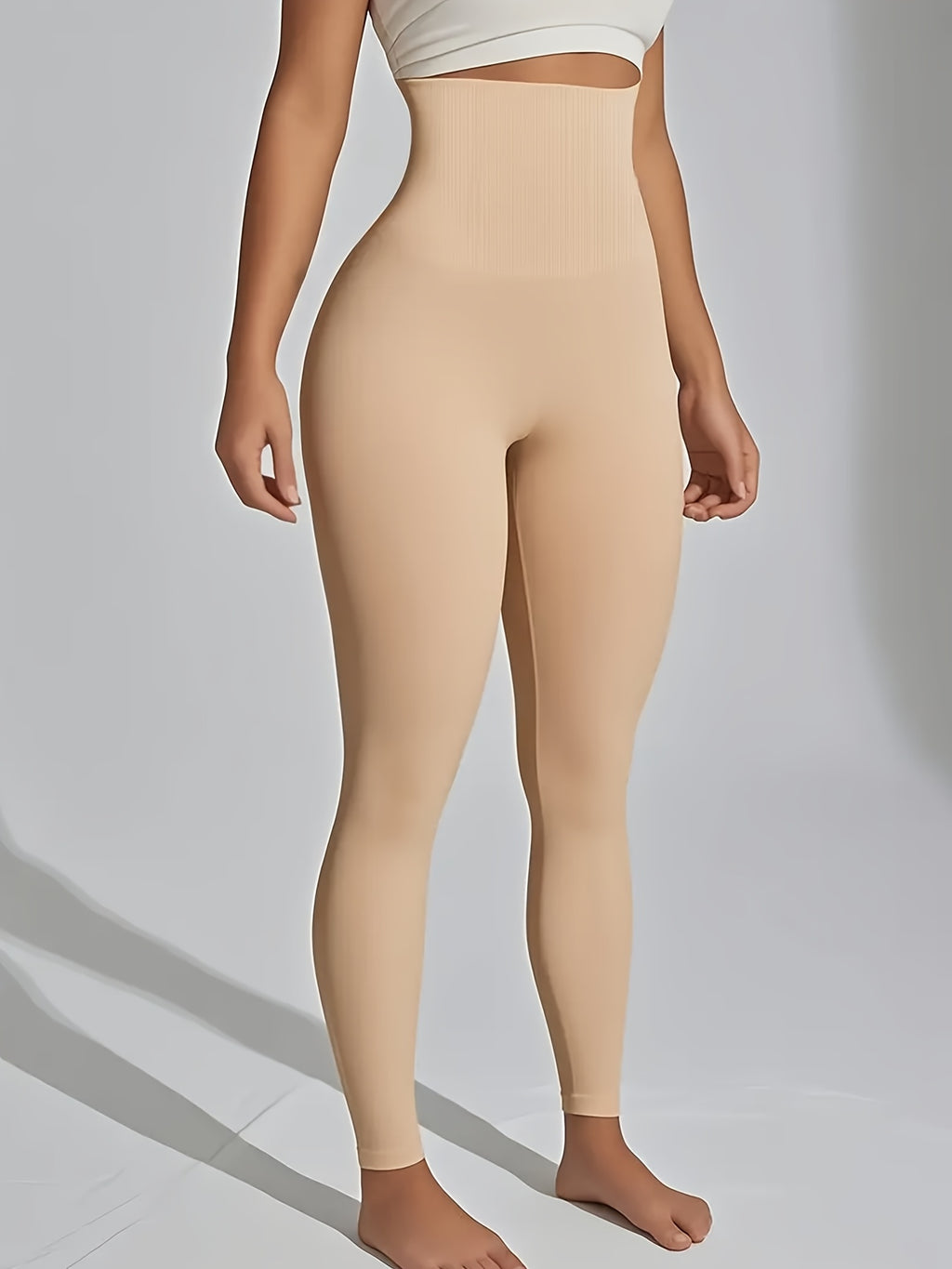 Legging grande taille — Effet gainant, vue de profil