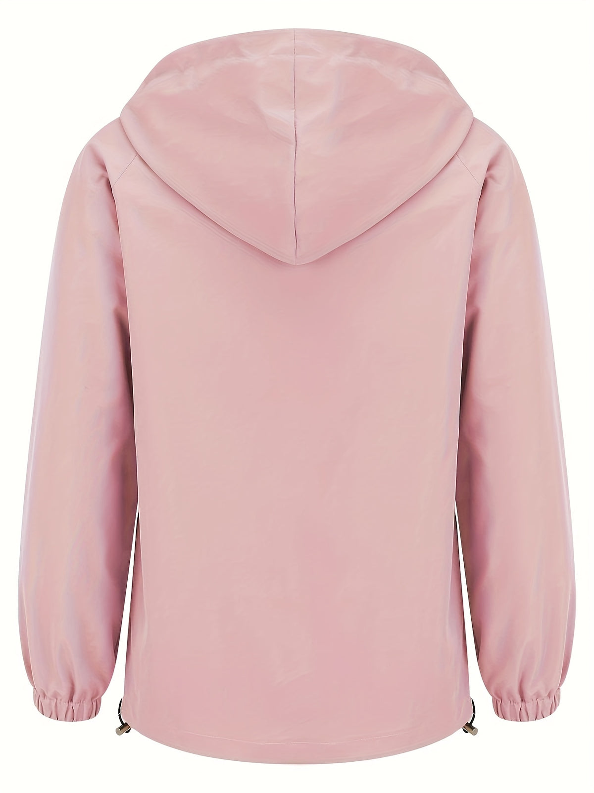 Manteau grande taille, fermeture zippée, esprit trench, détail du tissu