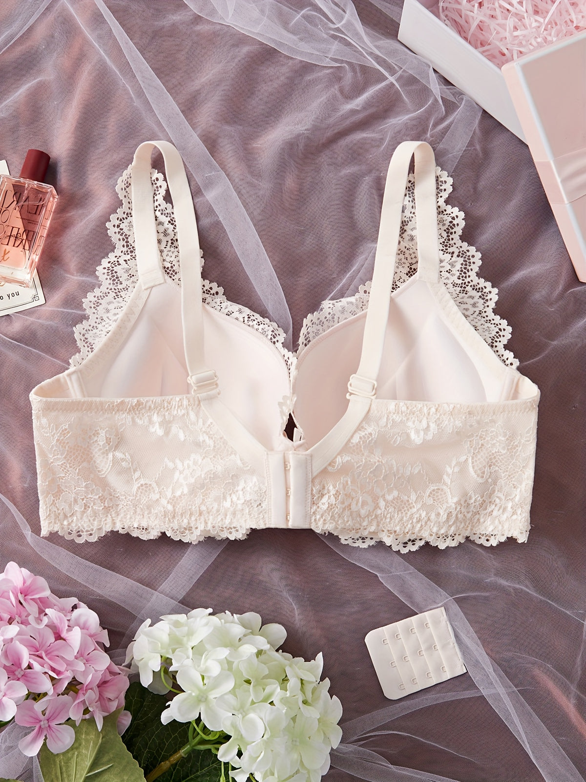 Soutien-gorge grande taille — Dentelle festonnée six coloris