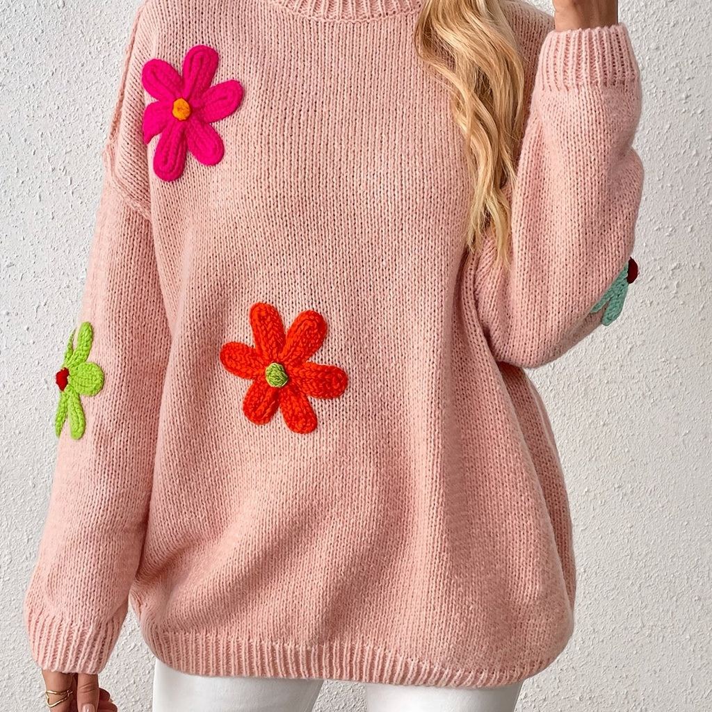 Pull grande taille, chaleur d'hiver, coupe asymétrique, détail du tissu