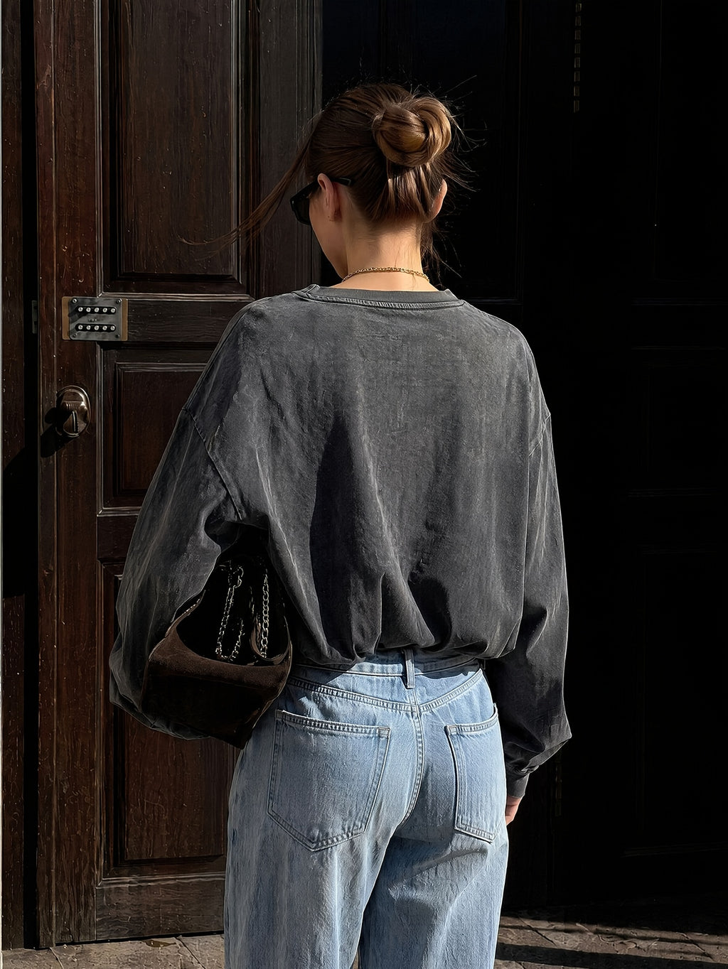 Top grande taille, vu de dos